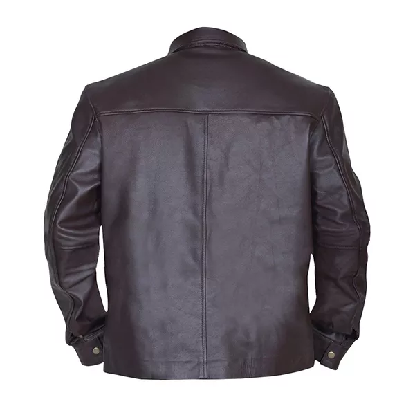 Men's Brown Addicted Leather Jacket