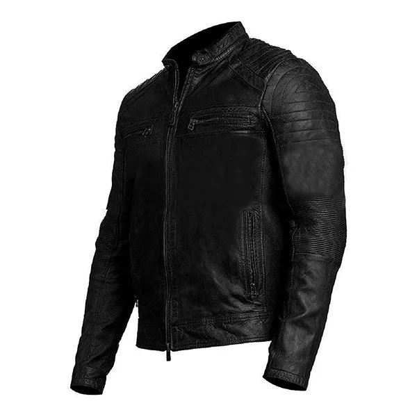 Mens vintage Distressed Leather Jacket