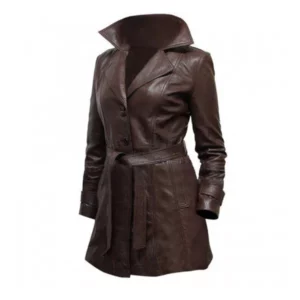 Women Belted Coat